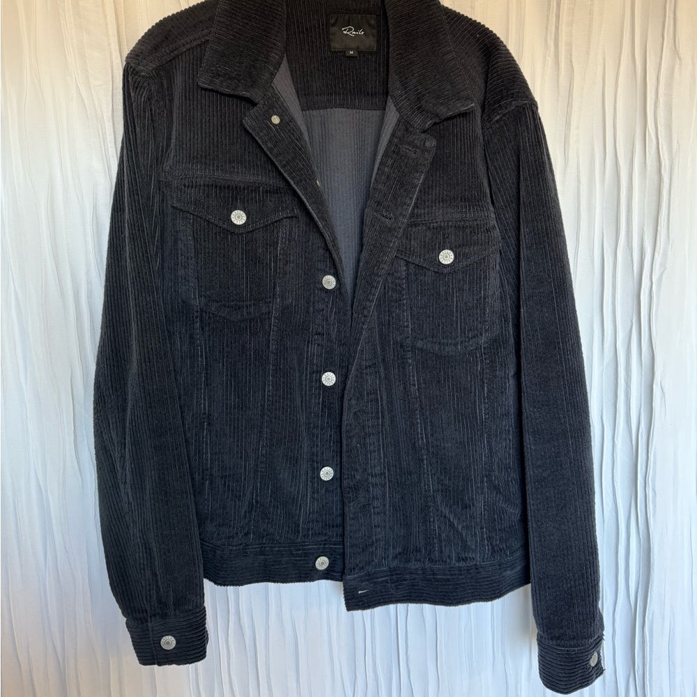 Rails Men's Navy Blue Corduroy Jacket